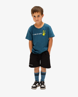 Band of Boys black shorts with elasticated waistband