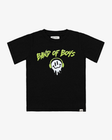 BAND OF BOYS | Black Wash BOB Smile Tee