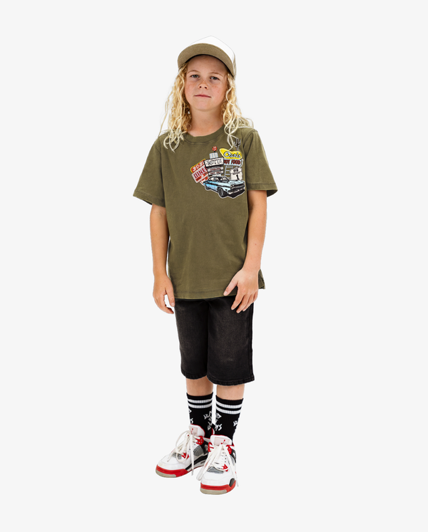 BOB+TGC | Black Wash Jorts