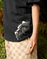 Band of Boys black t shirt with panther graphic