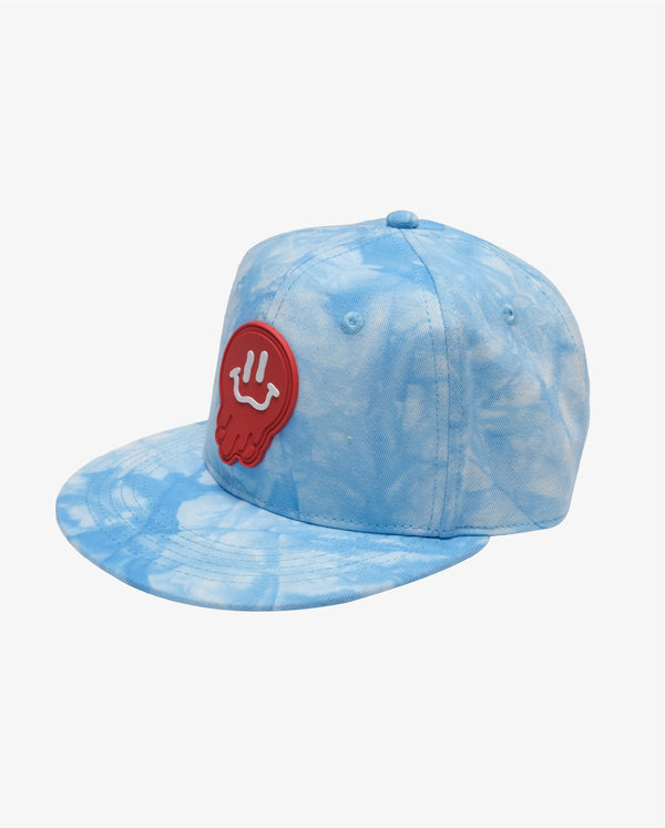Blue Tie-Dye Hip Hop Cap