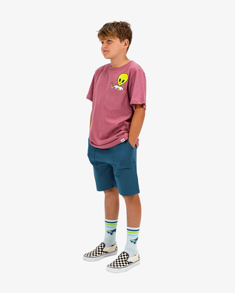 Band of Boys blue short