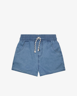 THE GIRL CLUB | Blue Wash Summer Shorts