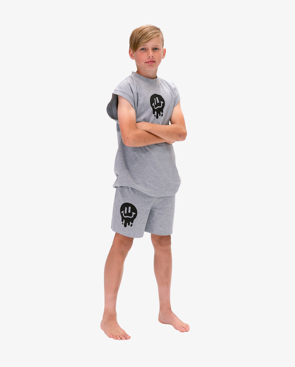 BAND OF BOYS | Grey Drippin in Smiles Tank PJS