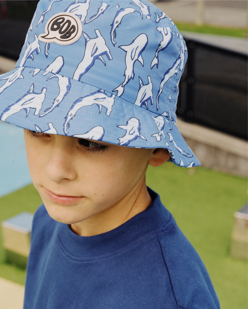 THE COLLECTIBLES | Blue Shark Bucket Hat