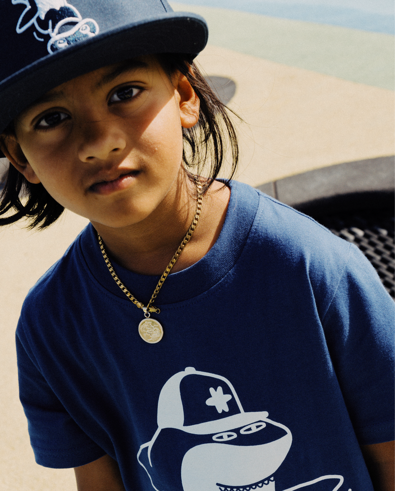 THE COLLECTIBLES | Skater Shark Flat Peak Cap