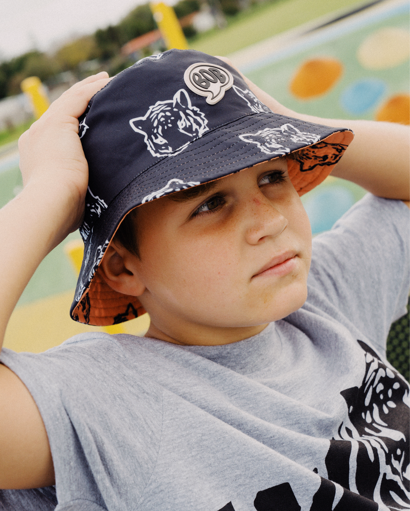 THE COLLECTIBLES | Tiger Repeat Reversible Bucket Hat