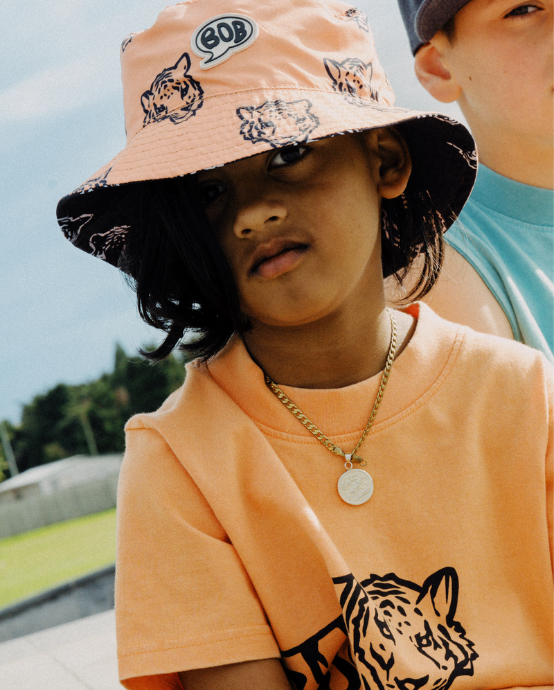 THE COLLECTIBLES | Tiger Repeat Reversible Bucket Hat