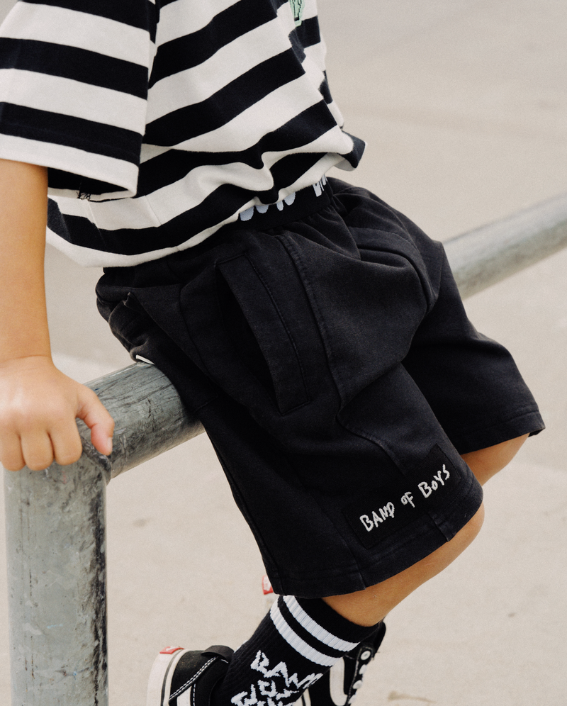 BAND OF BOYS | Black BOB Shorts