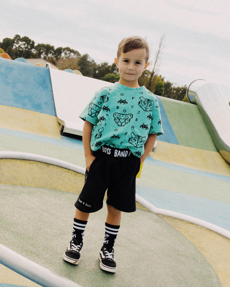 BAND OF BOYS | Black BOB Shorts