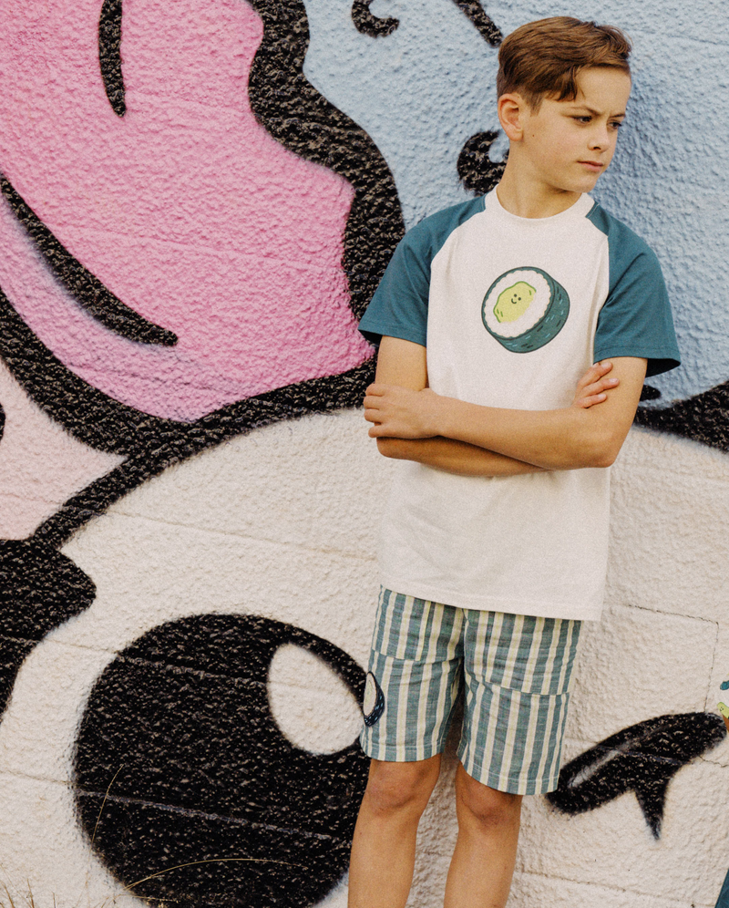 BAND OF BOYS | Sushi Stripe Shorts