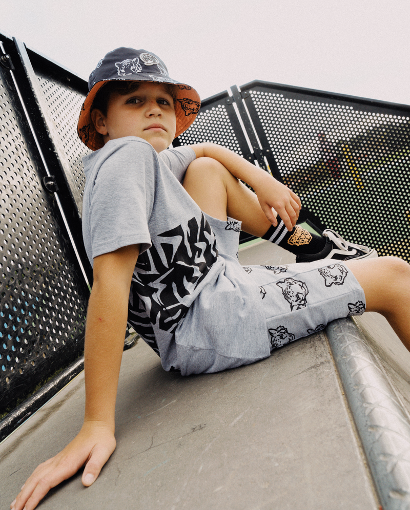 BAND OF BOYS | Grey BOB Tiger Tee