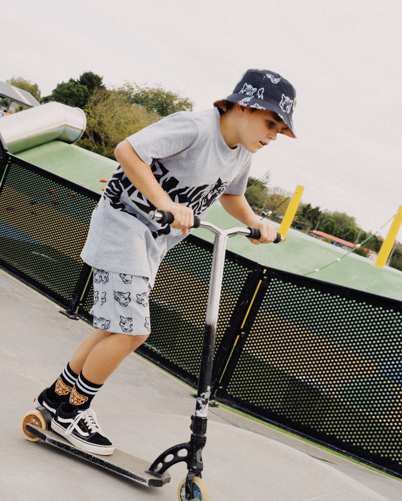 BAND OF BOYS | Grey BOB Tiger Tee