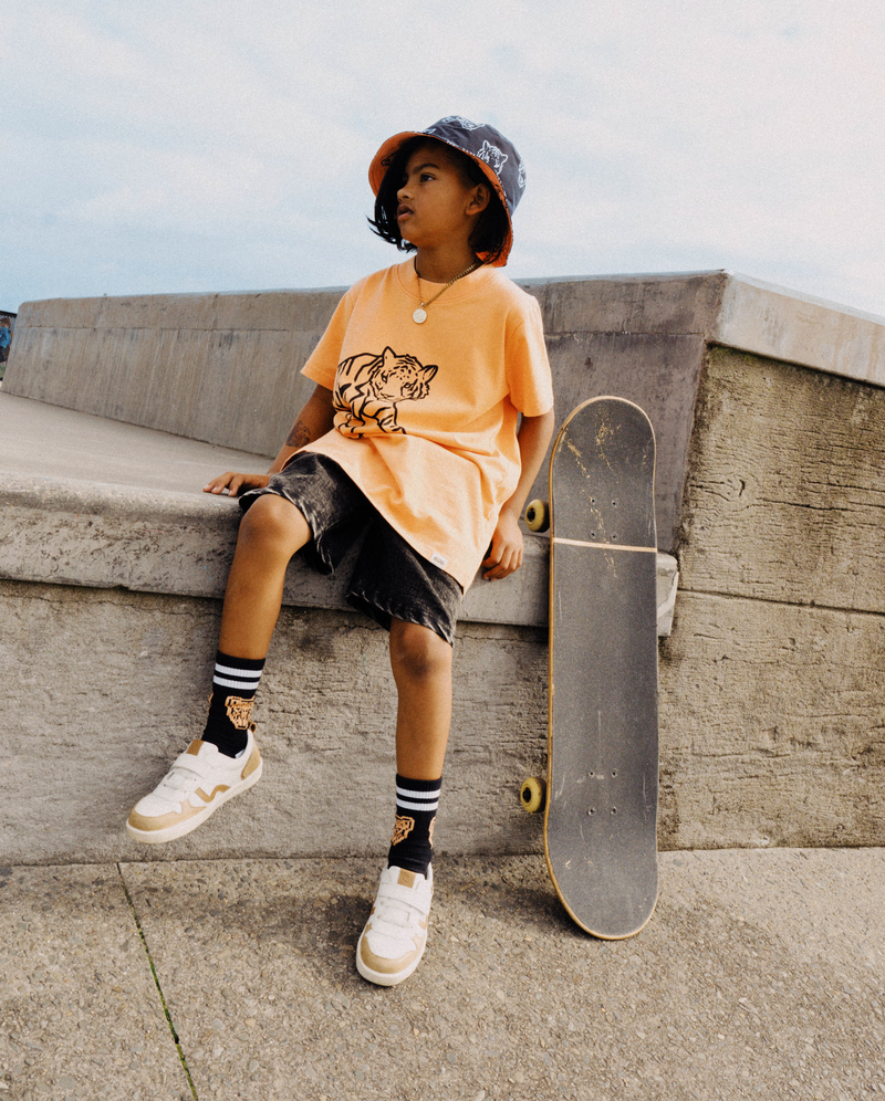 BAND OF BOYS | Orange BOB Tiger Tee