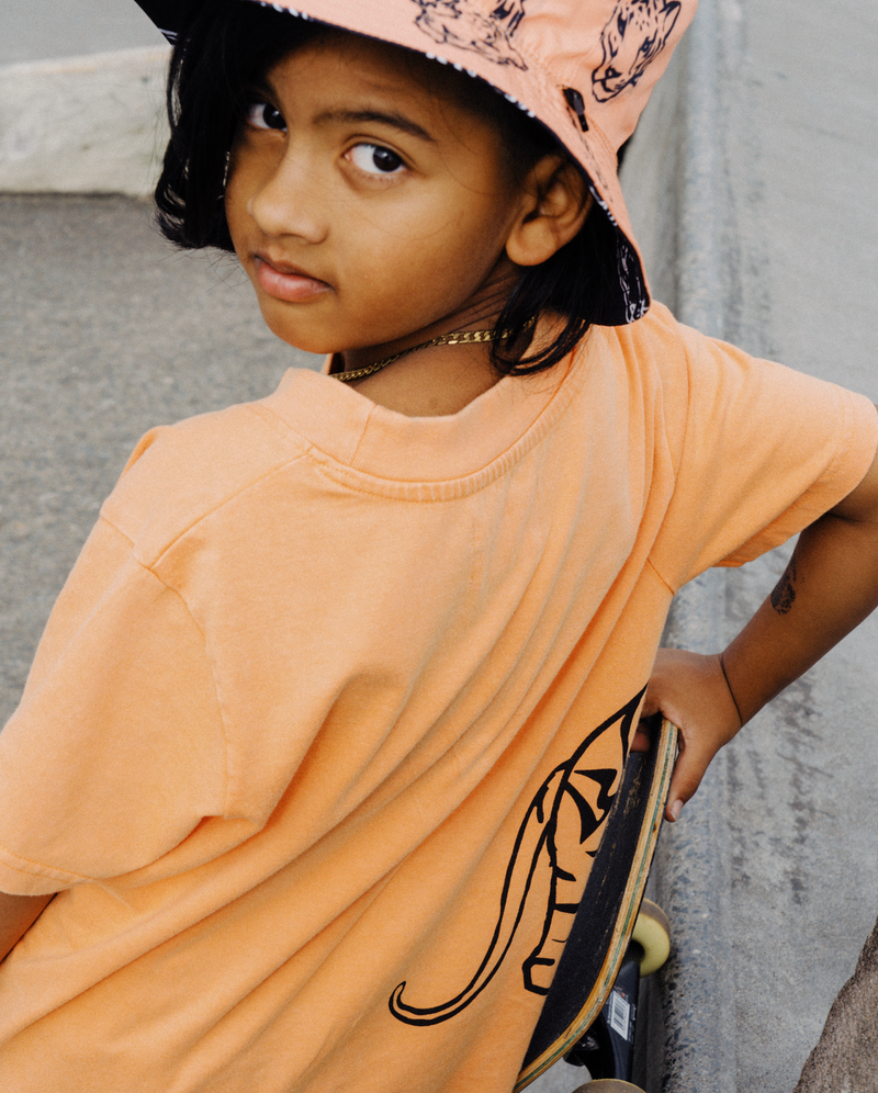 BAND OF BOYS | Orange BOB Tiger Tee