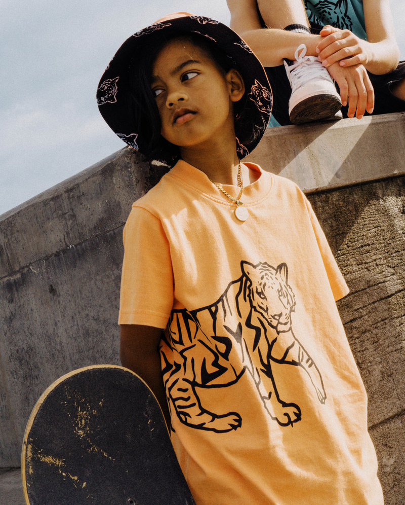 BAND OF BOYS | Orange BOB Tiger Tee