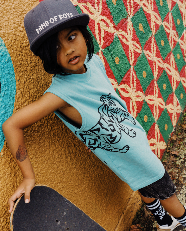 BAND OF BOYS | Teal BOB Tiger Tank