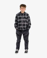 BAND OF BOYS | Charcoal Casual Winter Pants