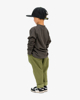 BAND OF BOYS | Charcoal Monster LS Tee