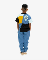 BAND OF BOYS | Colour Block Harlequin SS Tee