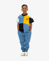 BAND OF BOYS | Colour Block Harlequin SS Tee