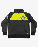 BAND OF BOYS | Charcoal Monster Quarter-Zip Crew