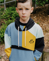 BAND OF BOYS | Colour Block Harlequin Hood