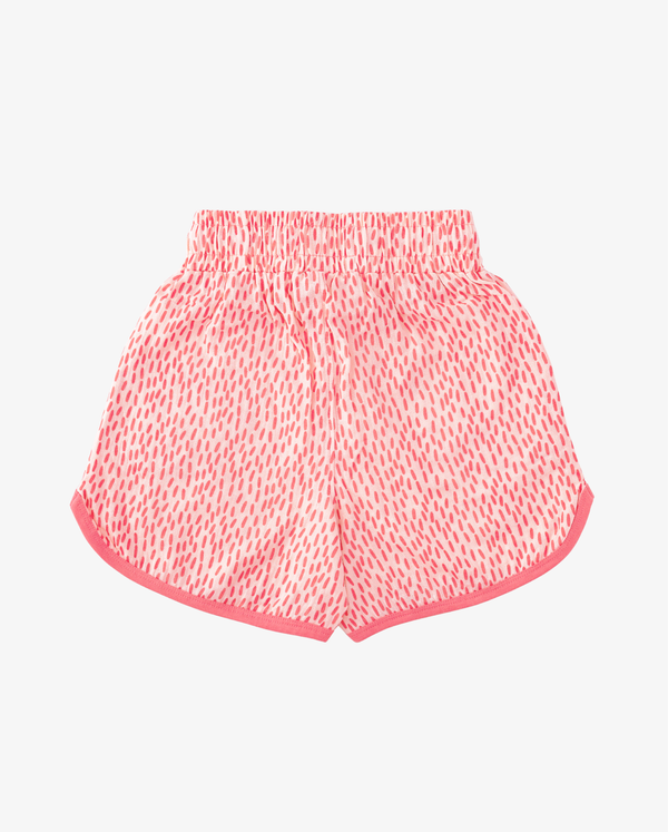 THE GIRL CLUB | Coral Lollipop Muslin Shorts