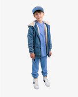 BOB+TGC | Denim Smile Bomber Jacket