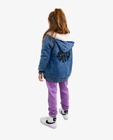 BOB+TGC | Denim Smile Bomber Jacket