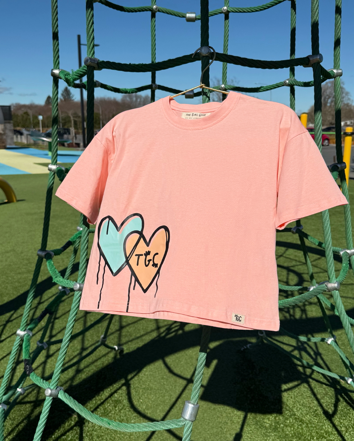 THE GIRL CLUB | TGC Drippin Hearts Tee