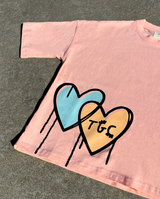 THE GIRL CLUB | TGC Drippin Hearts Tee