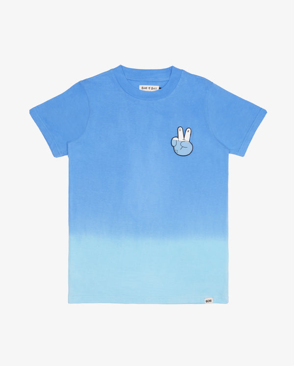 BOB SAMPLE | Peace Out Dip Dye Tee (SECOND), Size 8