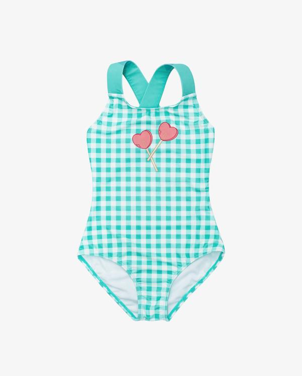 THE GIRL CLUB | Gingham One Piece Swimsuit