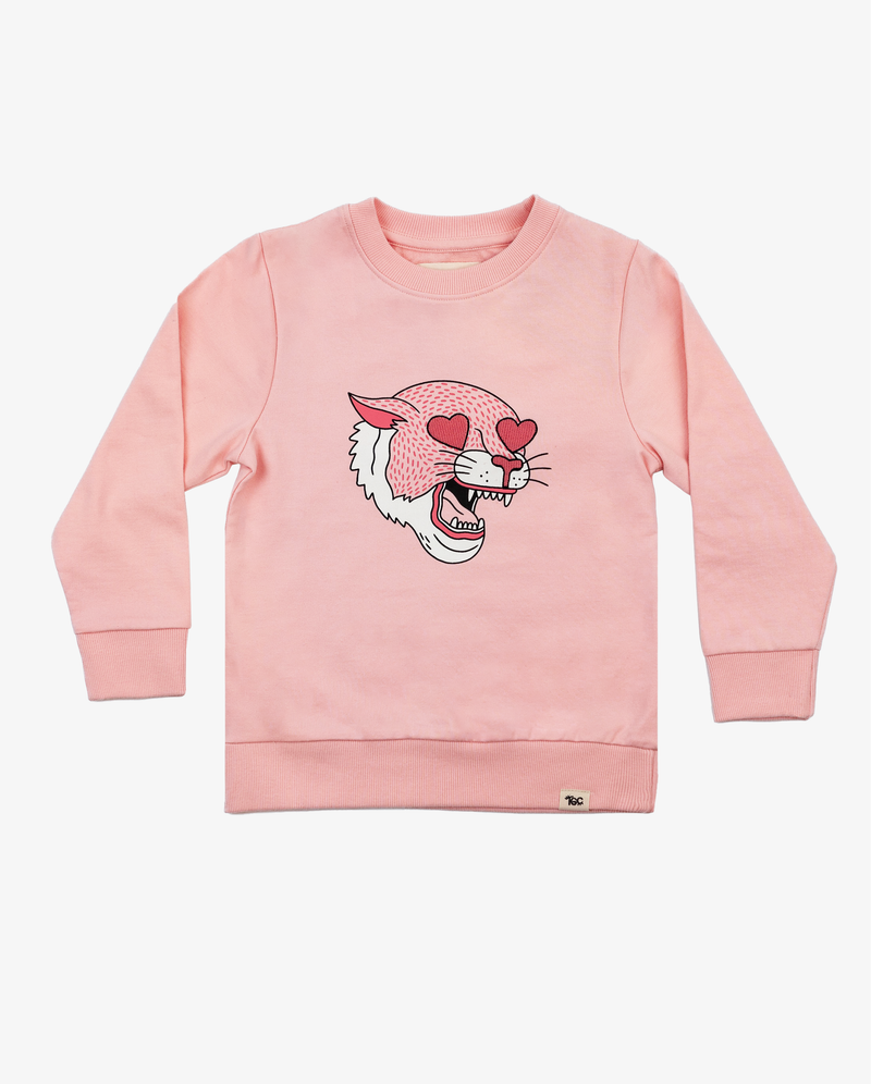 THE GIRL CLUB | Pink Leopard Heart Crew