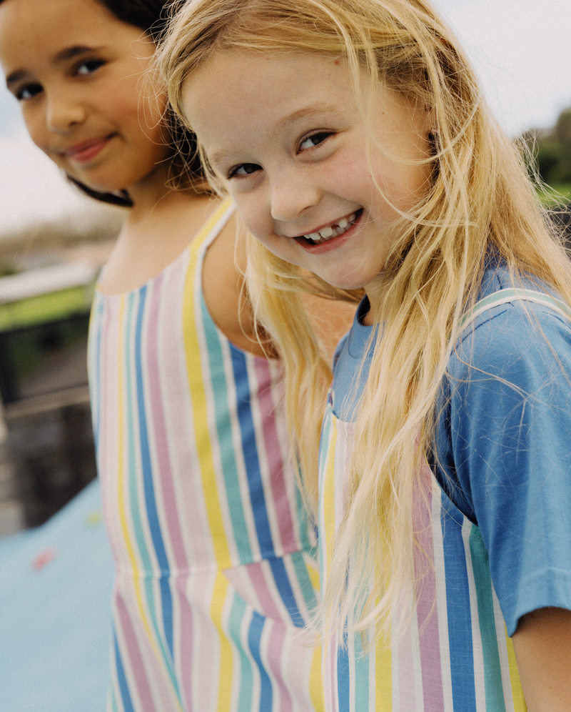 THE GIRL CLUB | Summer Stripe Ice Cream Dress