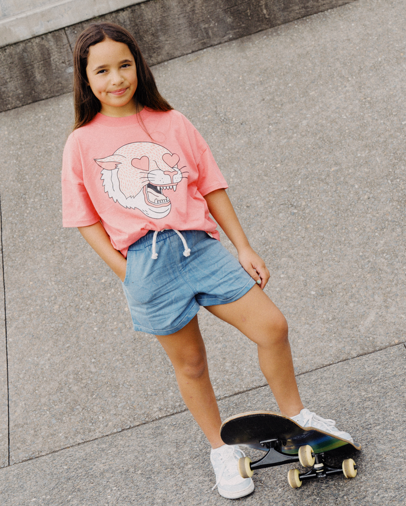 Girls twill shorts best sale