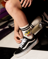 Band of Boys white Good Vibes socks