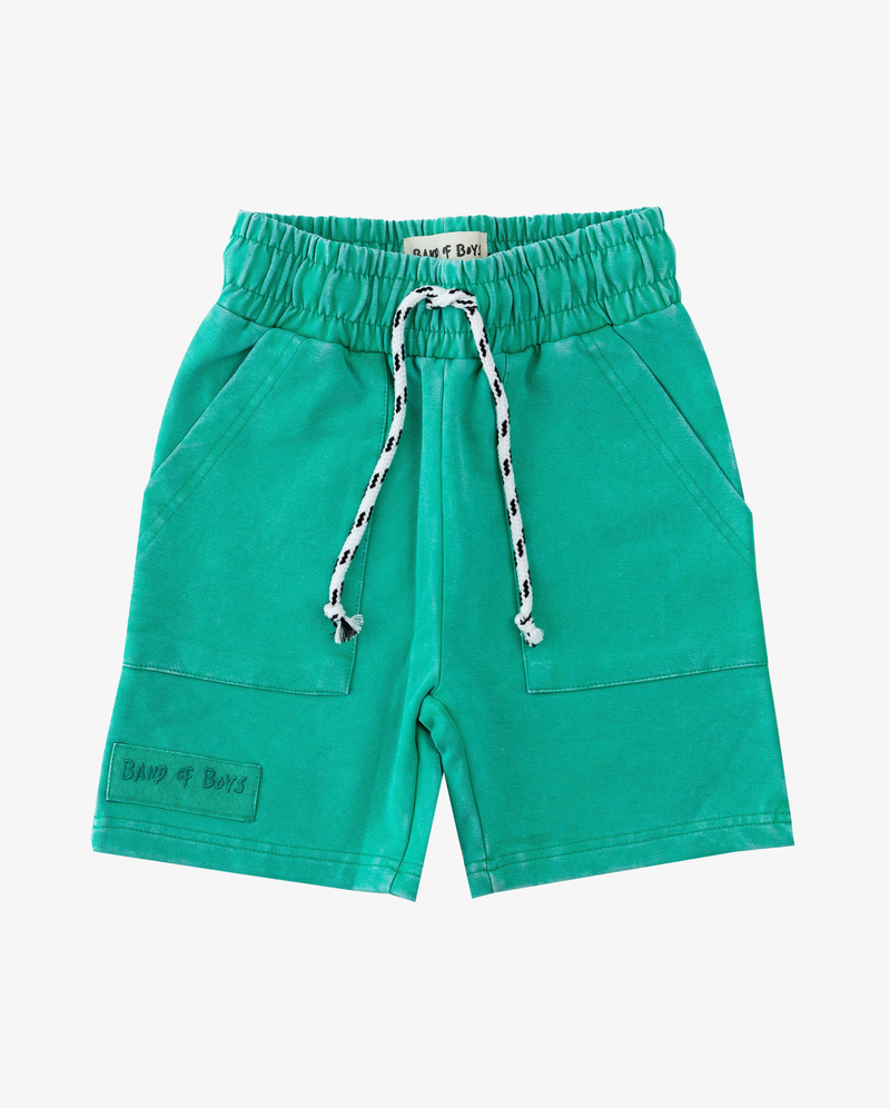 BAND OF BOYS | Green BOB Shorts