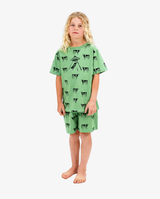 Band of Boys green alien summer pjs