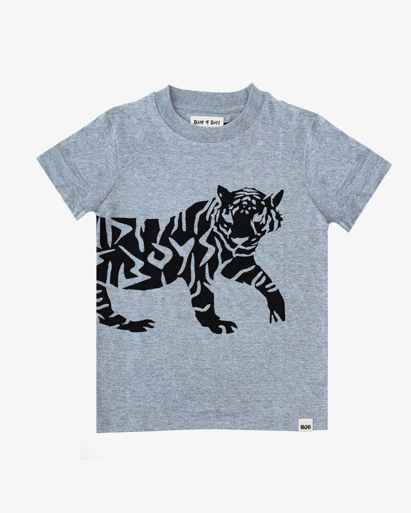 BAND OF BOYS | Grey BOB Tiger Tee