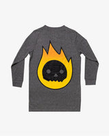 BAND OF BOYS | Grey Marle Flame Guy Tee