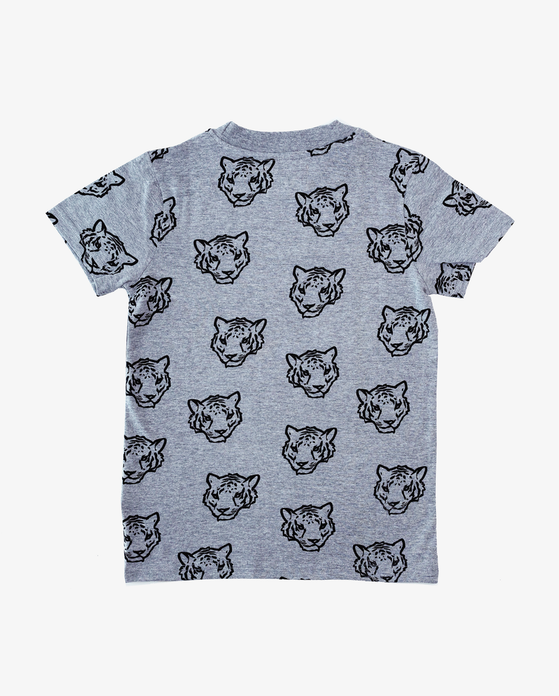 BAND OF BOYS | Grey Tiger on Repeat Tee