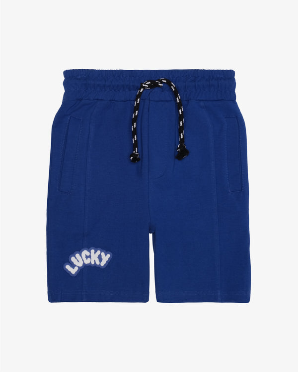 Lucky Blue Shorts Flatlay