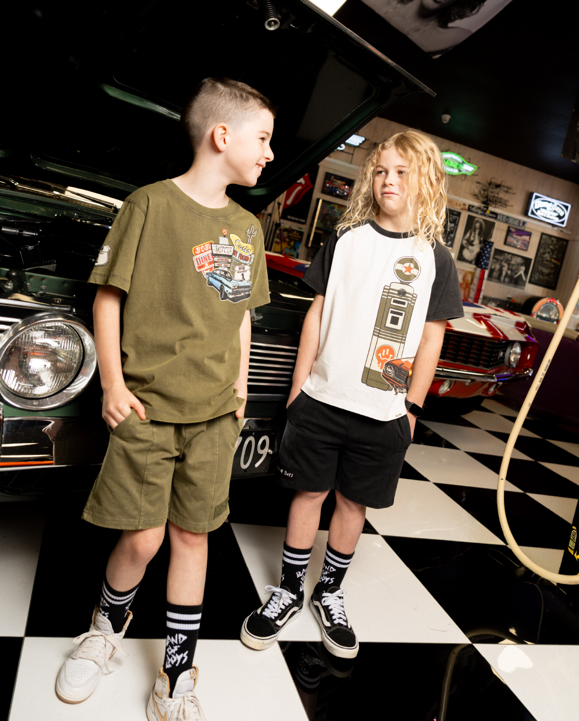 BAND OF BOYS | Khaki BOB Shorts