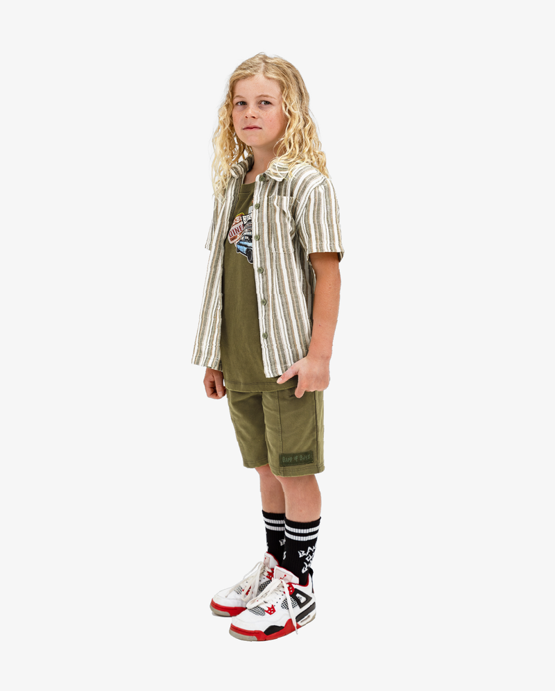 Band of Boys khaki green shorts