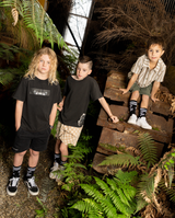 Band of boys khaki green cotton twill shorts