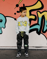 BAND OF BOYS | Light Blue Rawr LS Tee