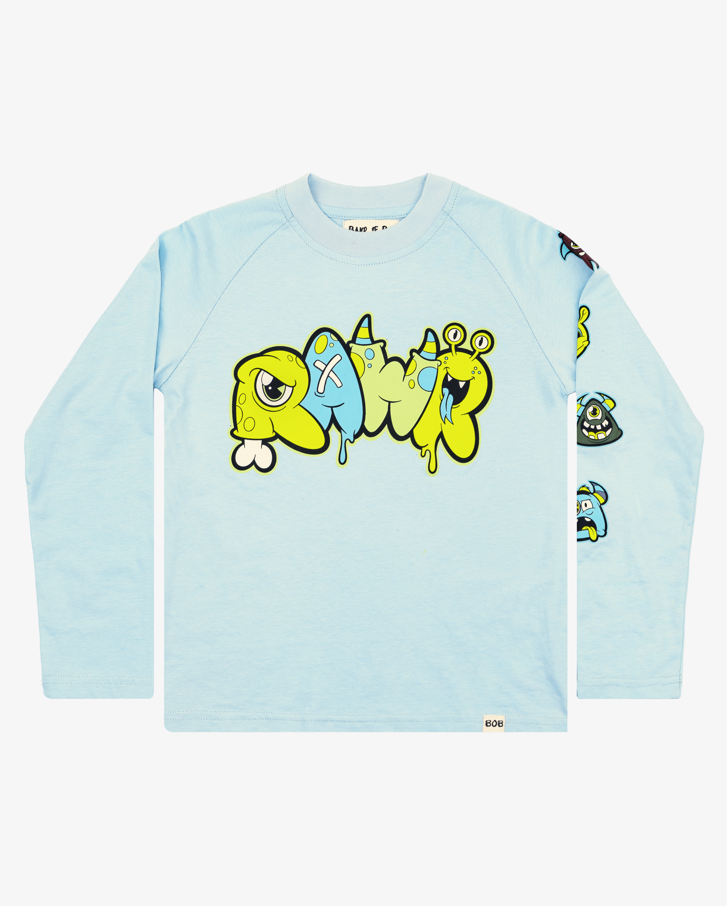 BAND OF BOYS | Light Blue Rawr LS Tee