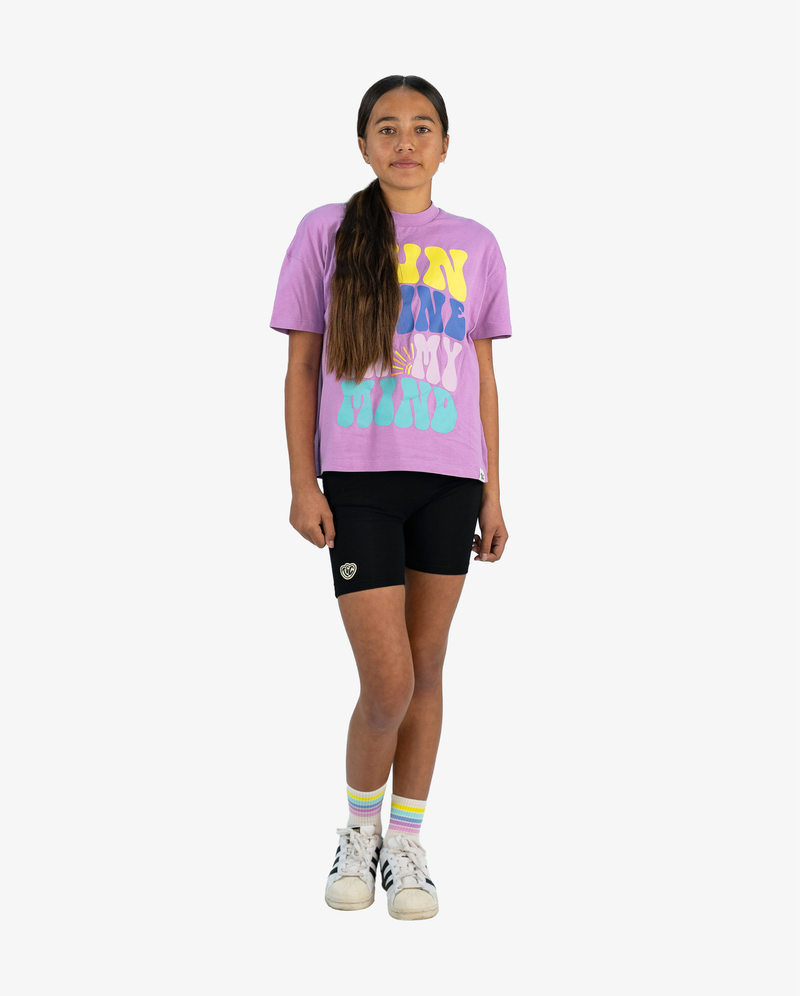 THE GIRL CLUB | Lilac Sunshine Relaxed Tee